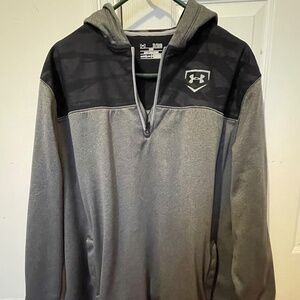 Under Armour 1/4 zipper baseball jacket